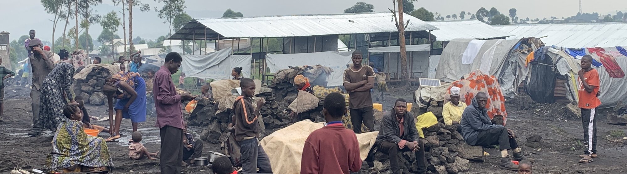 Impressionen aus einem Flüchtlingscamp im Kongo