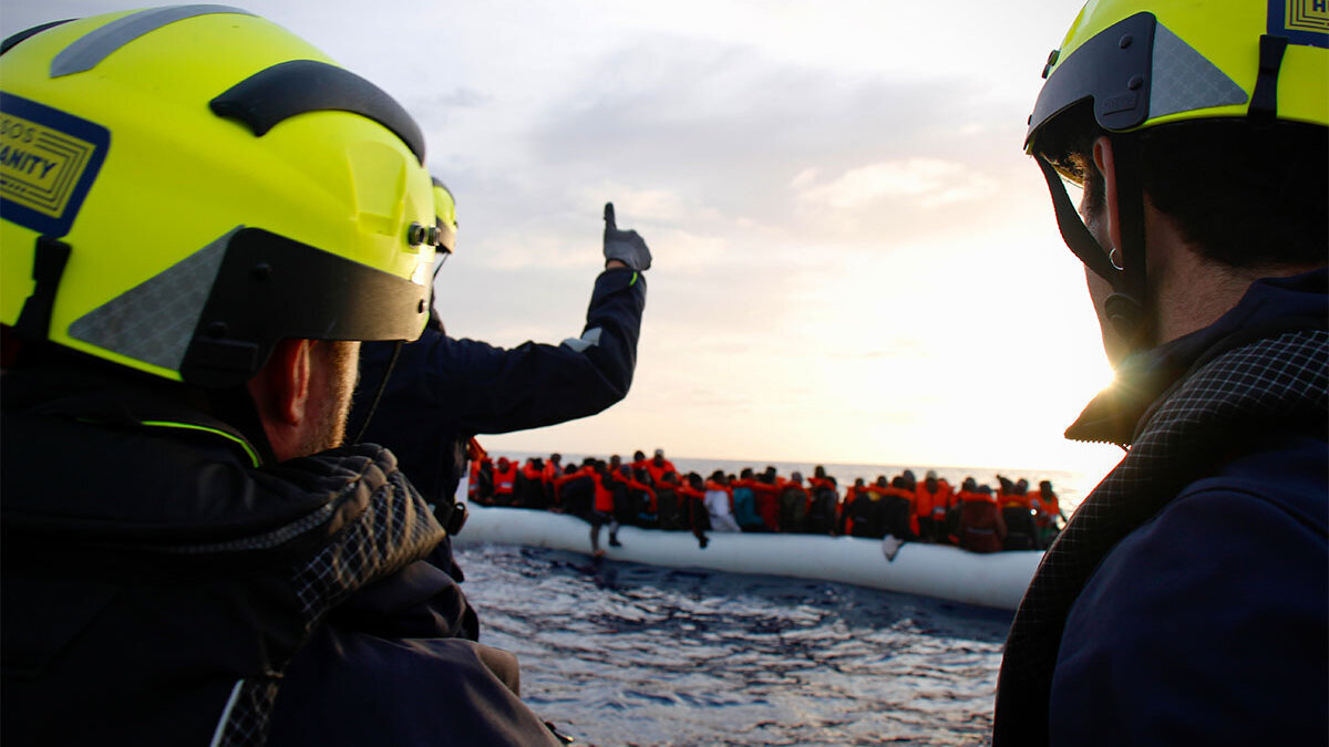Seenotretter im Einsatz