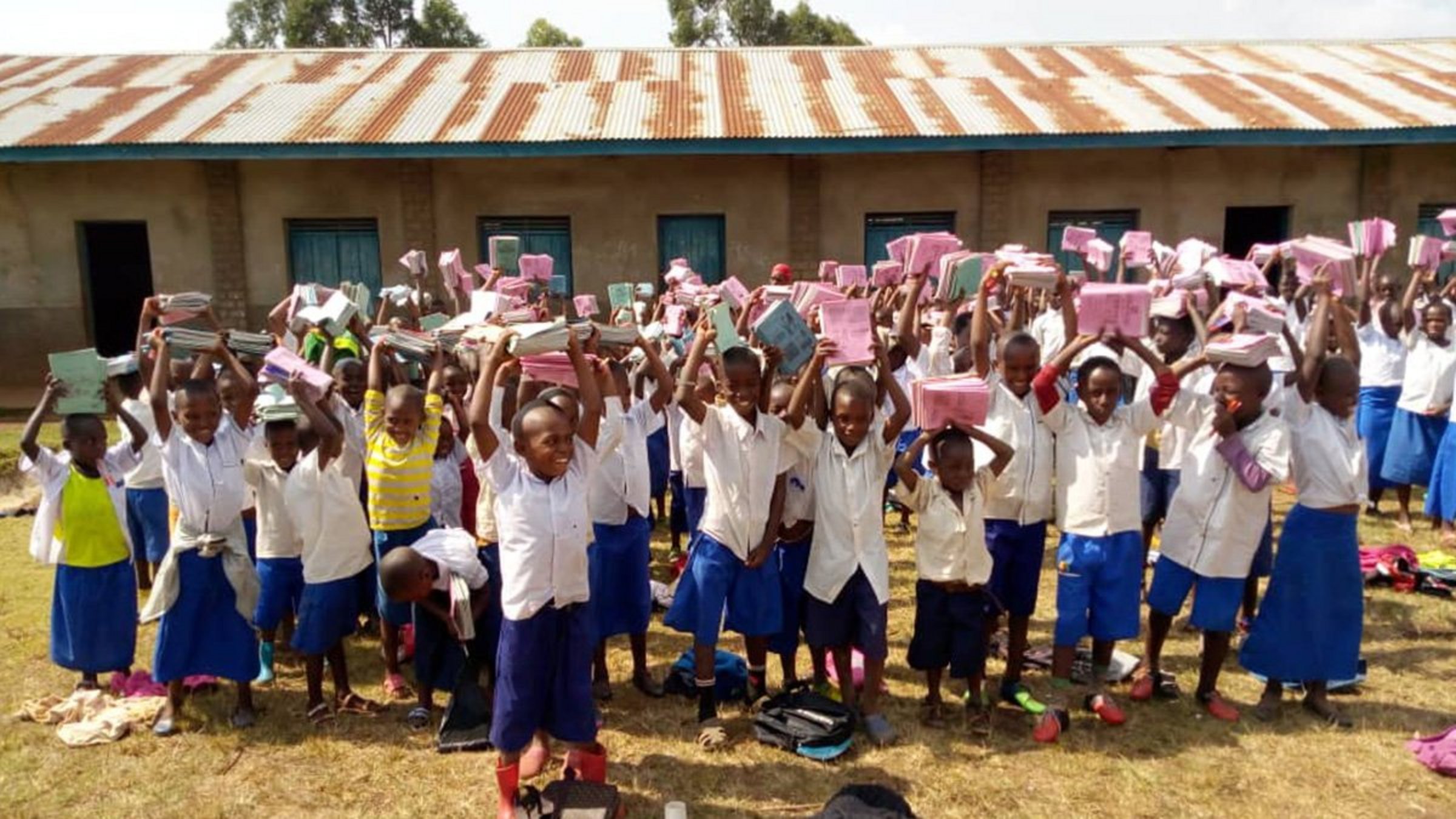 Schulkinder im Kongo