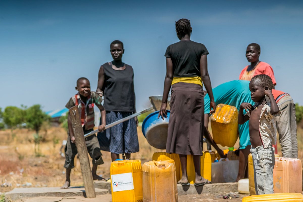 Wassermangel ist ein enormes Problem im Suedsudan