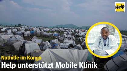 Thumbnail: Help unterstützt mobile Klinik im Kongo