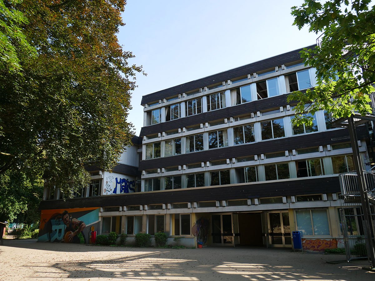 Die Gemeinschaftsgrundschule Büscherhof in Leichlingen ist vom Hochwasser betroffen.