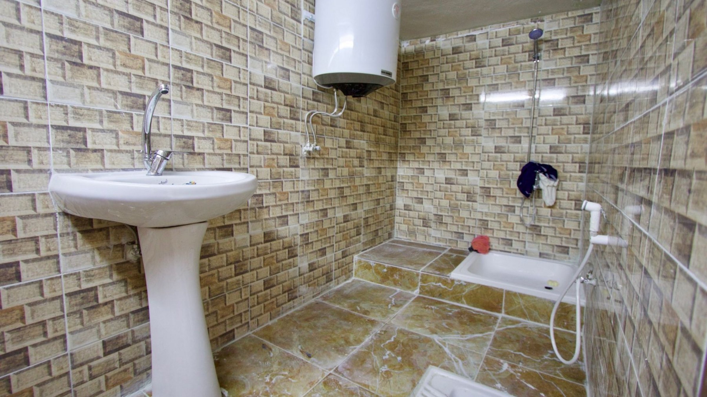Das Badezimmer nach der Renovierung