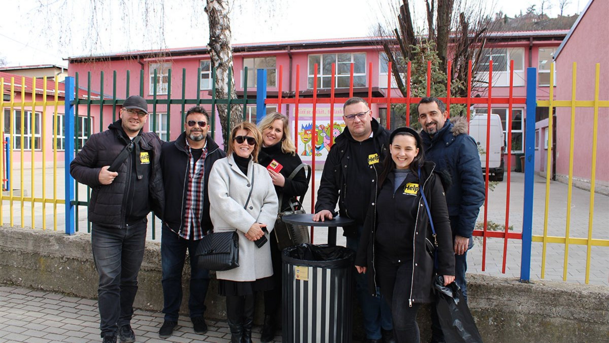 Help-Team im Kosovo