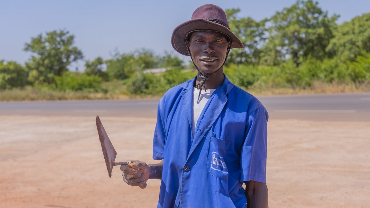 Project participant Sidiki Arama