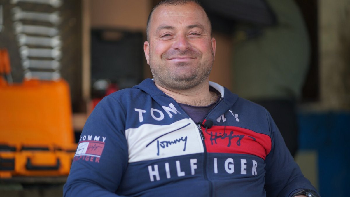 Automechaniker Moustapha aus dem Libanon Automechaniker Moustapha aus dem Libanon
