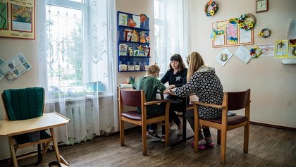Kinder erhalten psychologische Hilfe