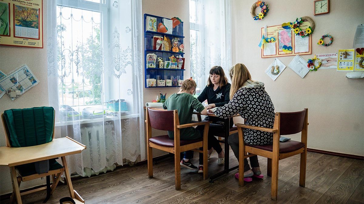 Kinder erhalten psychologische Hilfe