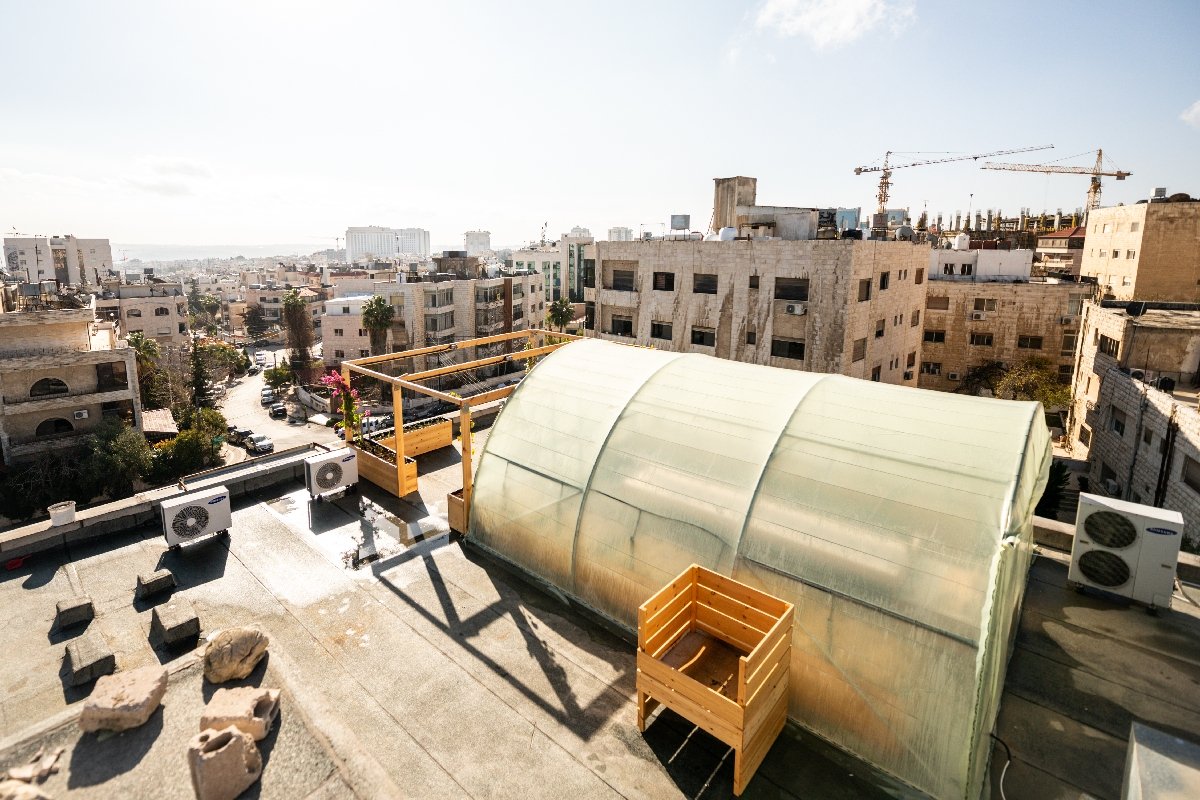 Urban Gardning Farm in Amman