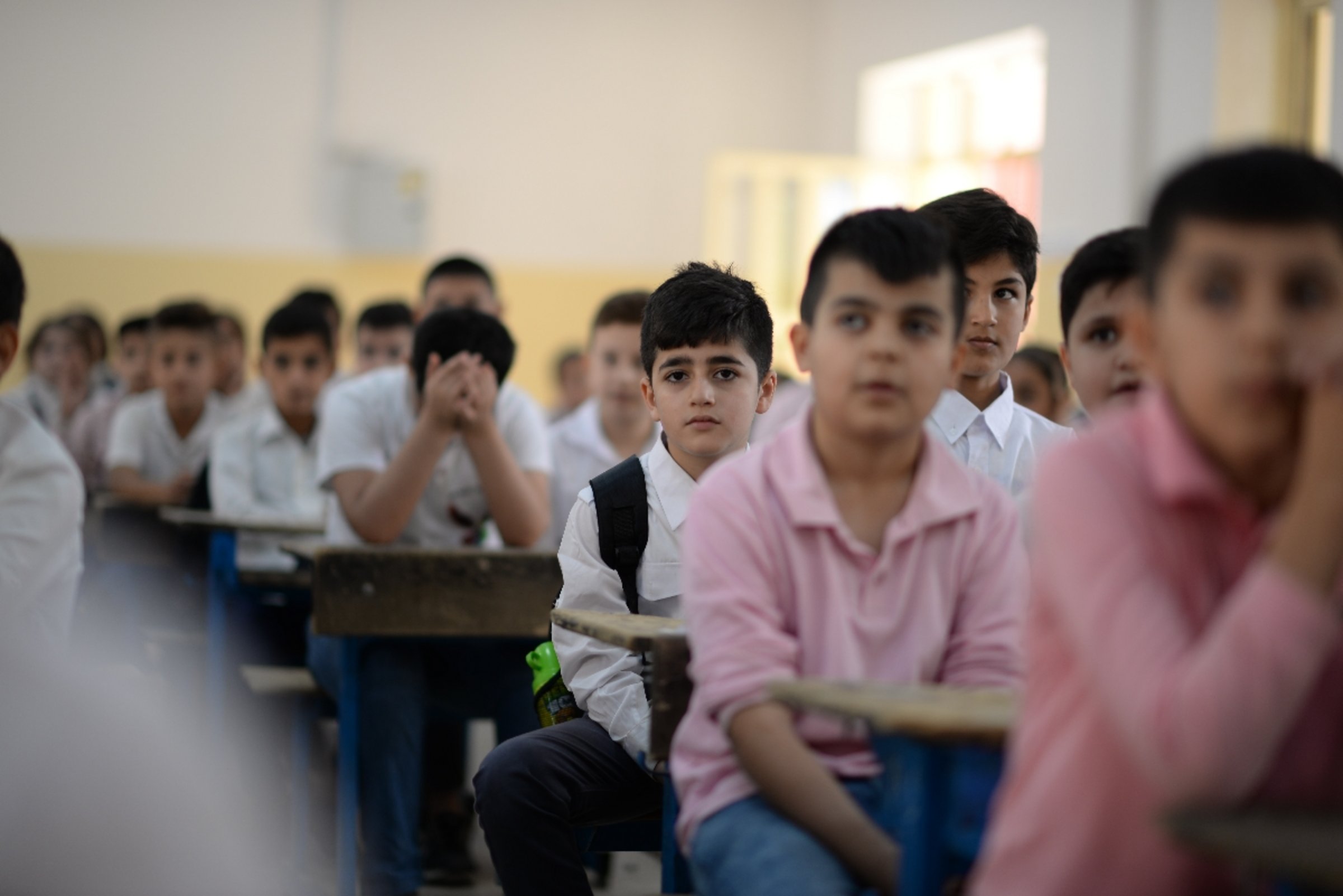 Schulklasse im Irak