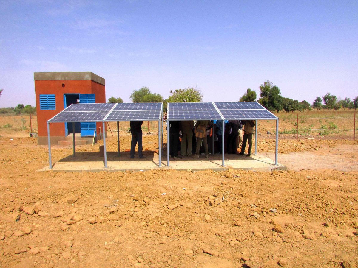 Solaranlage in Burkina Faso