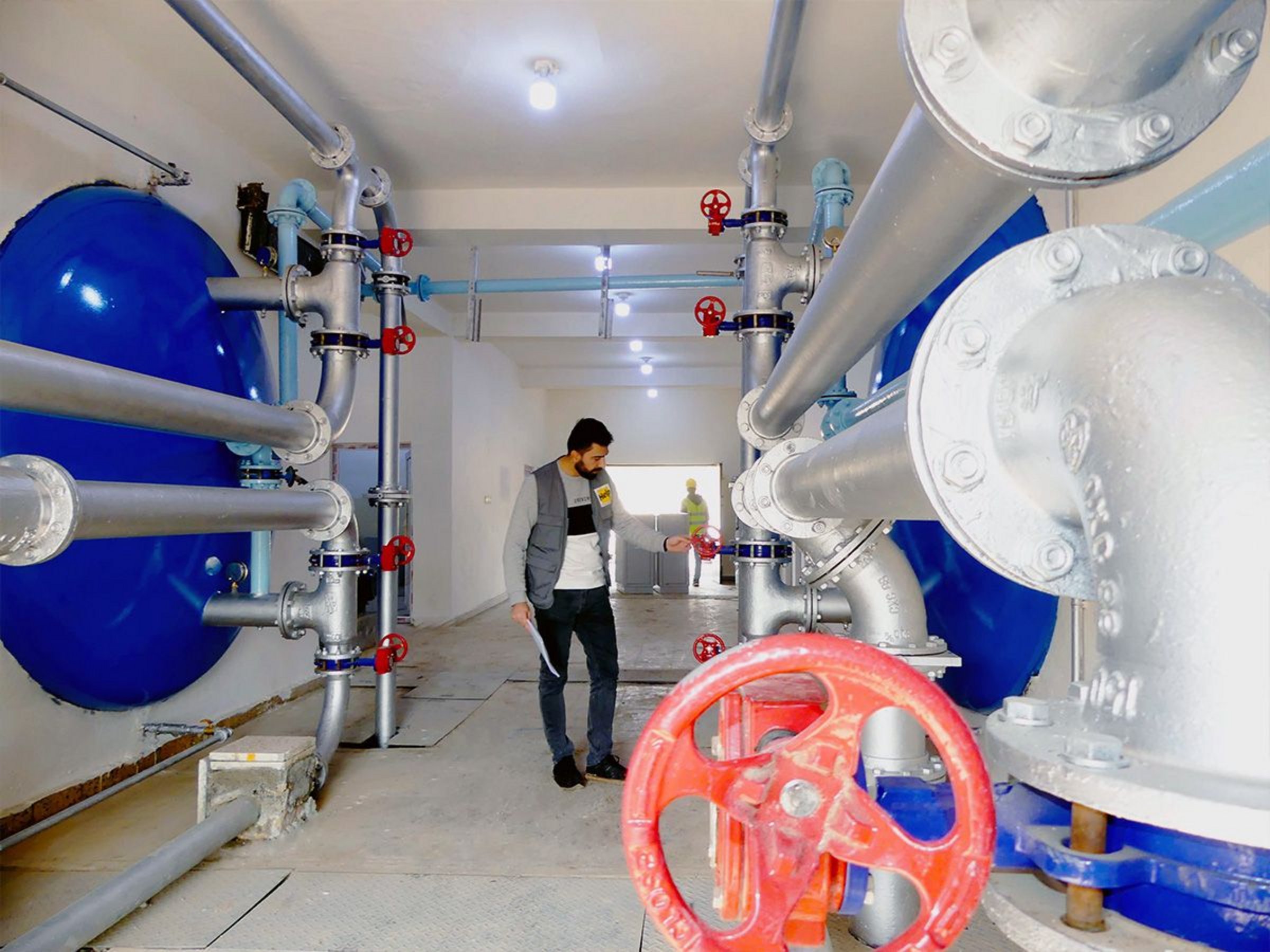 Wasseraufbereitungsanlage im Irak