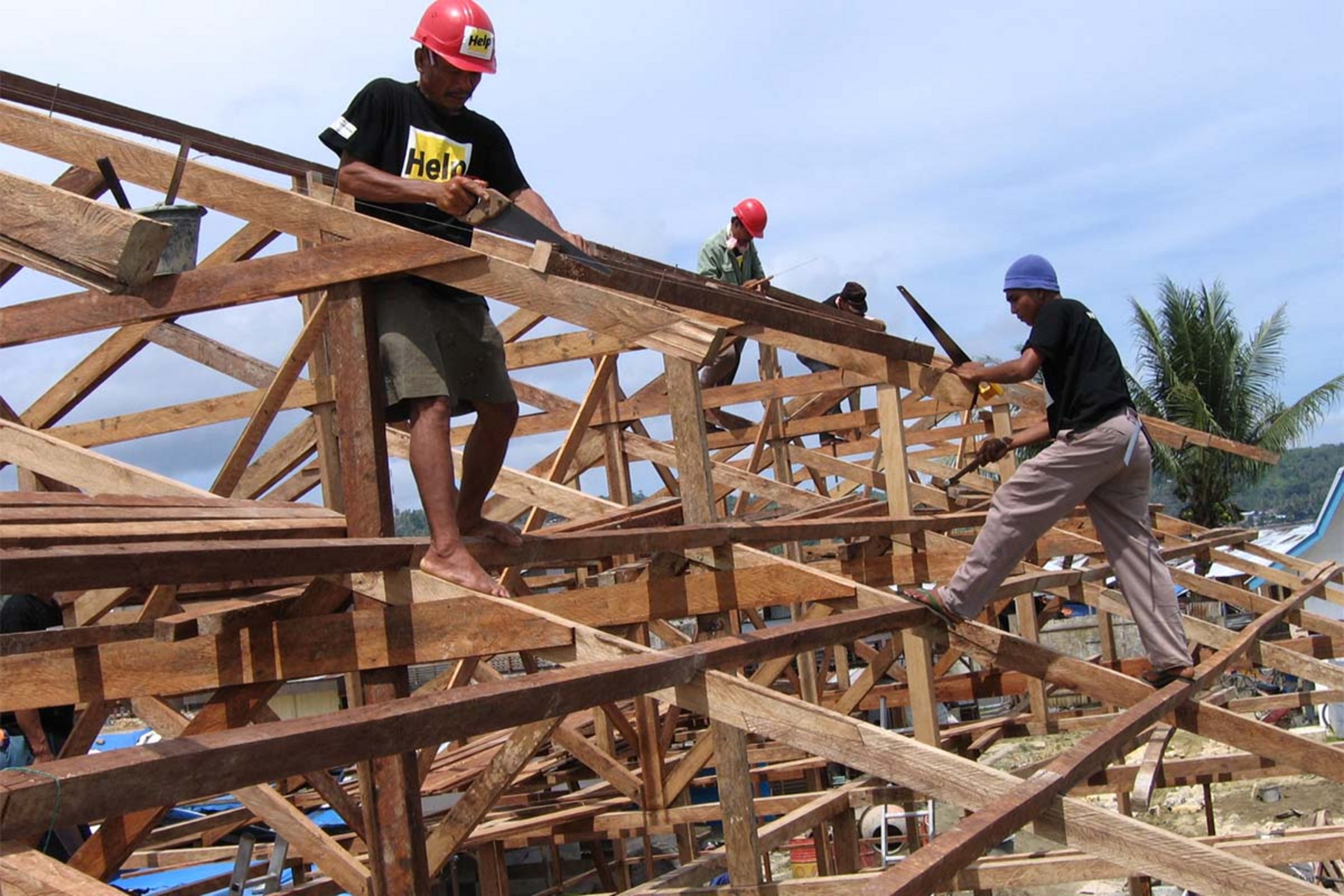 Wiederaufbau nach dem Tsunami in Indonesien 2005