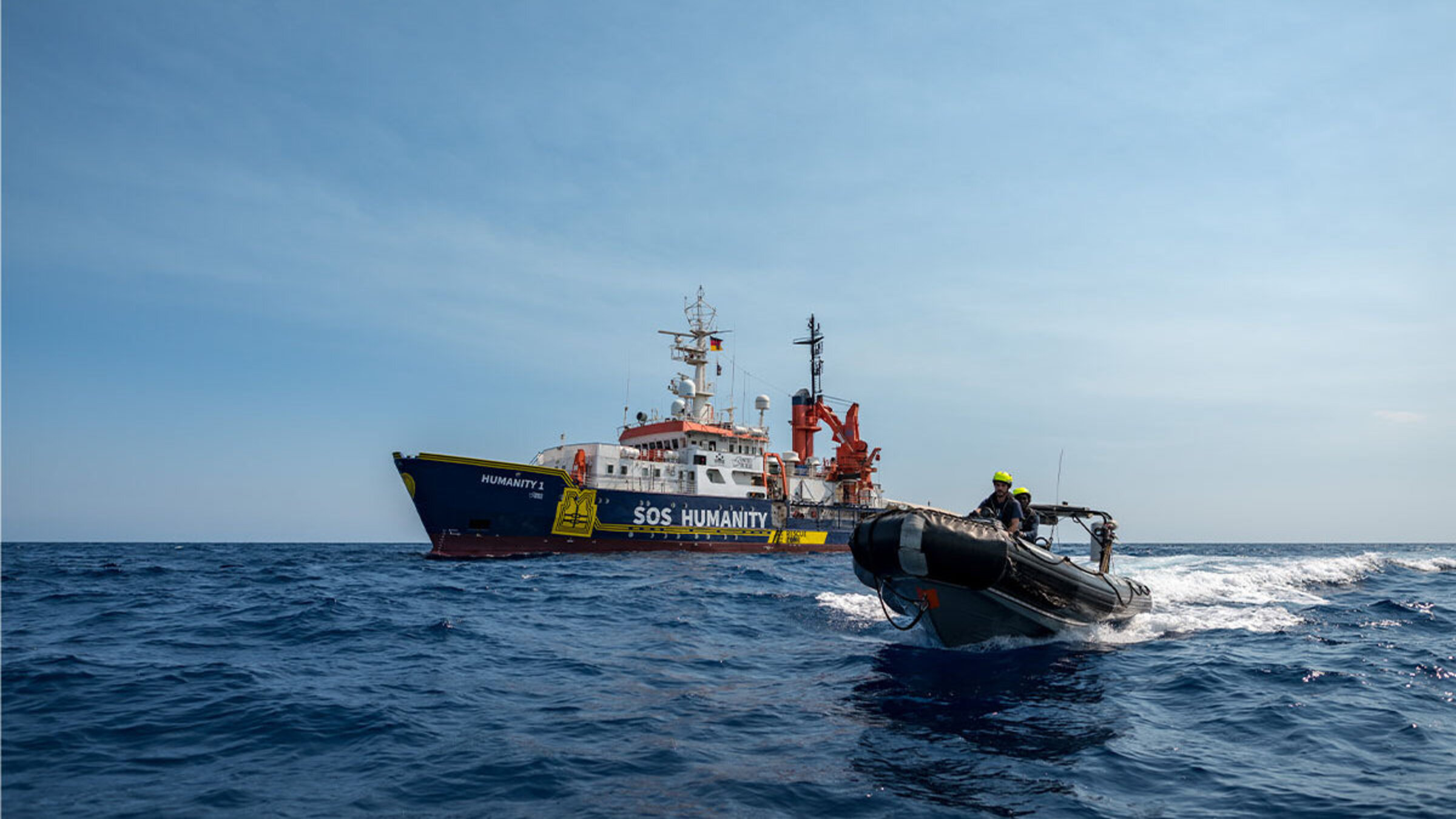 SOS Humanity im Einsatz