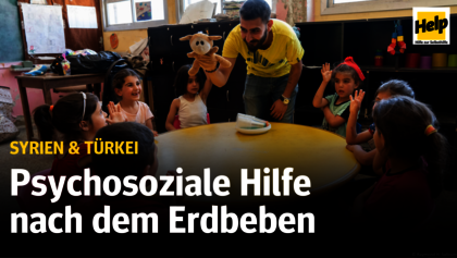 Psychosoziale Hilfe in Syrien