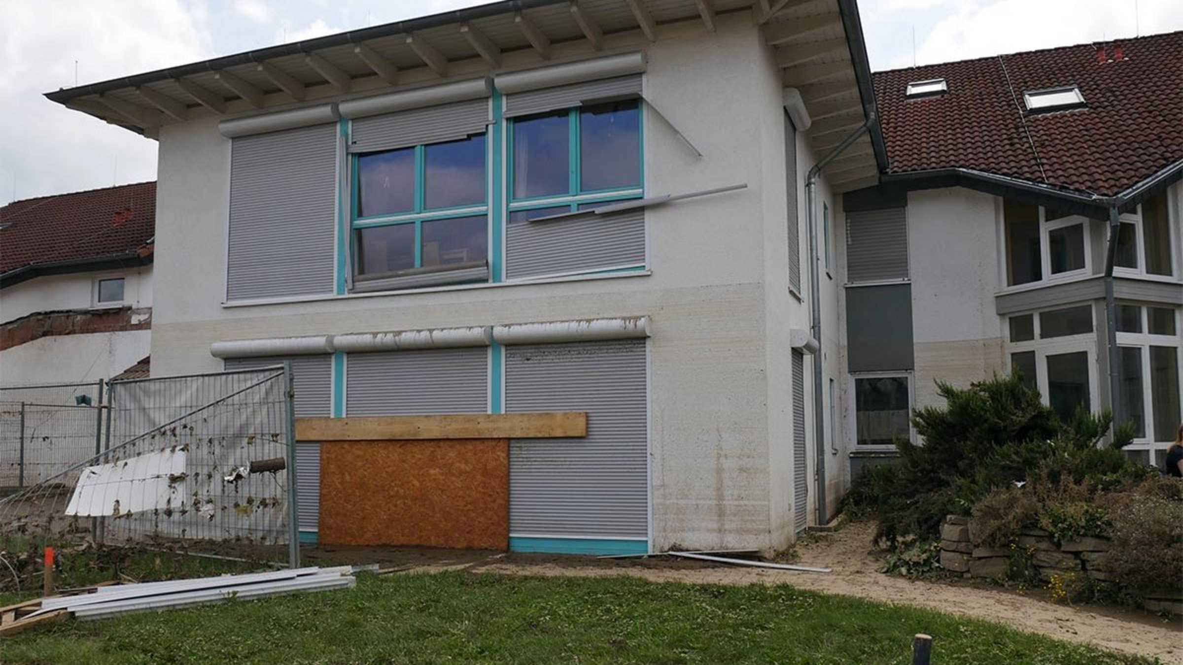 Das Lebenshilfe-Haus in Sinzig wurde vom Hochwasser stark beschädigt und ist nicht mehr bewohnbar.