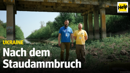 Nach dem Staudammbruch in der Ukraine