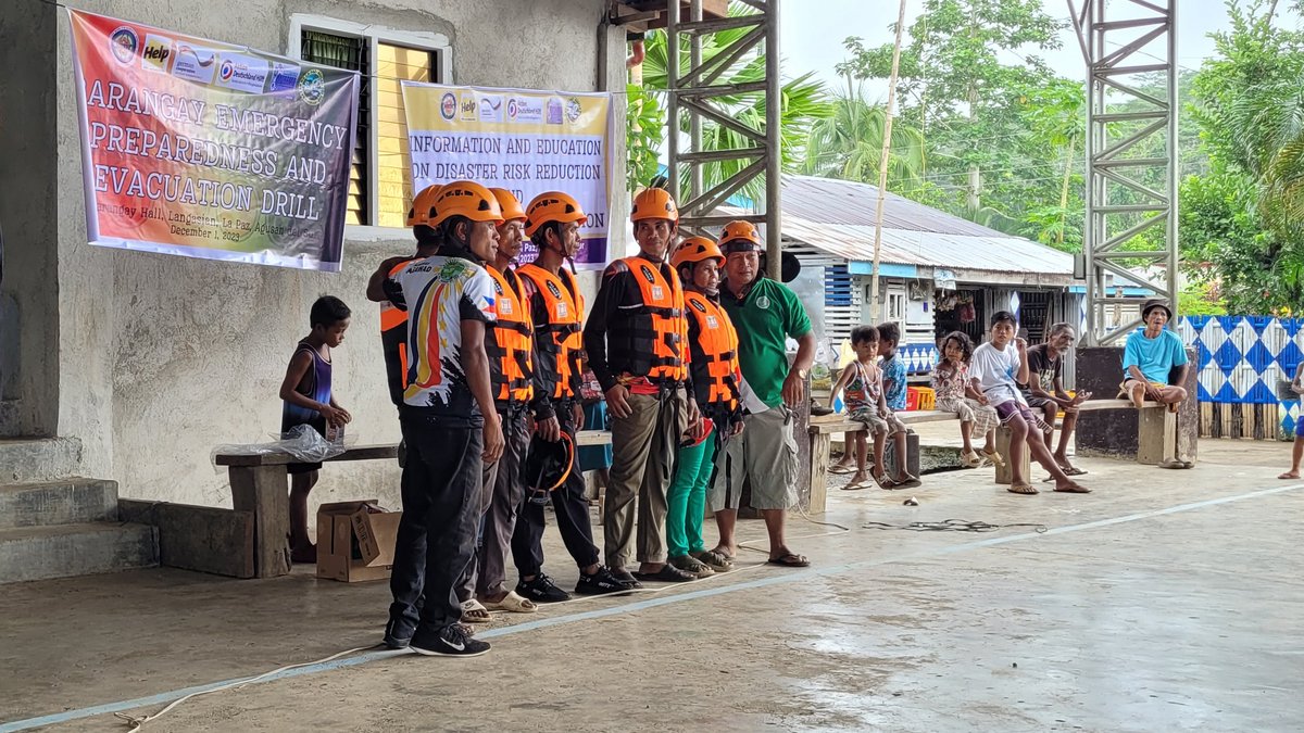 Katastrophenschutzübung auf den Philippinen