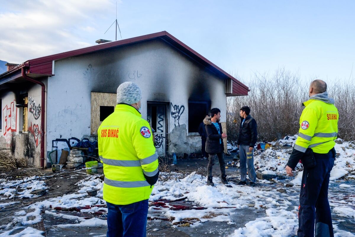 Spenden Bosnien Lipa Flüchtlinge