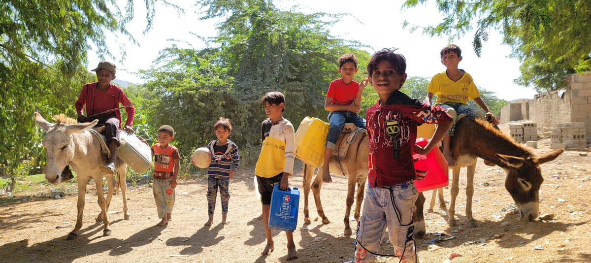 Kinder im Jemen