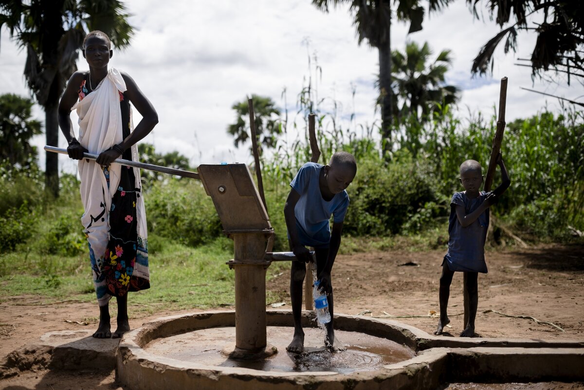 Die Wasserversorgung muss sichergestellt werden