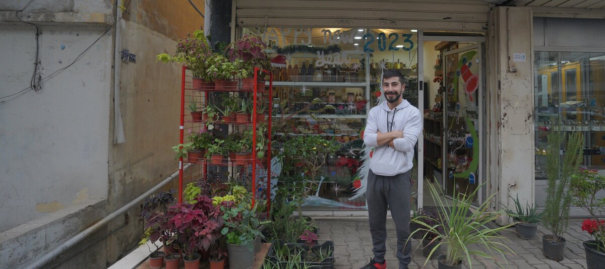 Finanzielle Unterstützung für einen Bioladen in Beirut