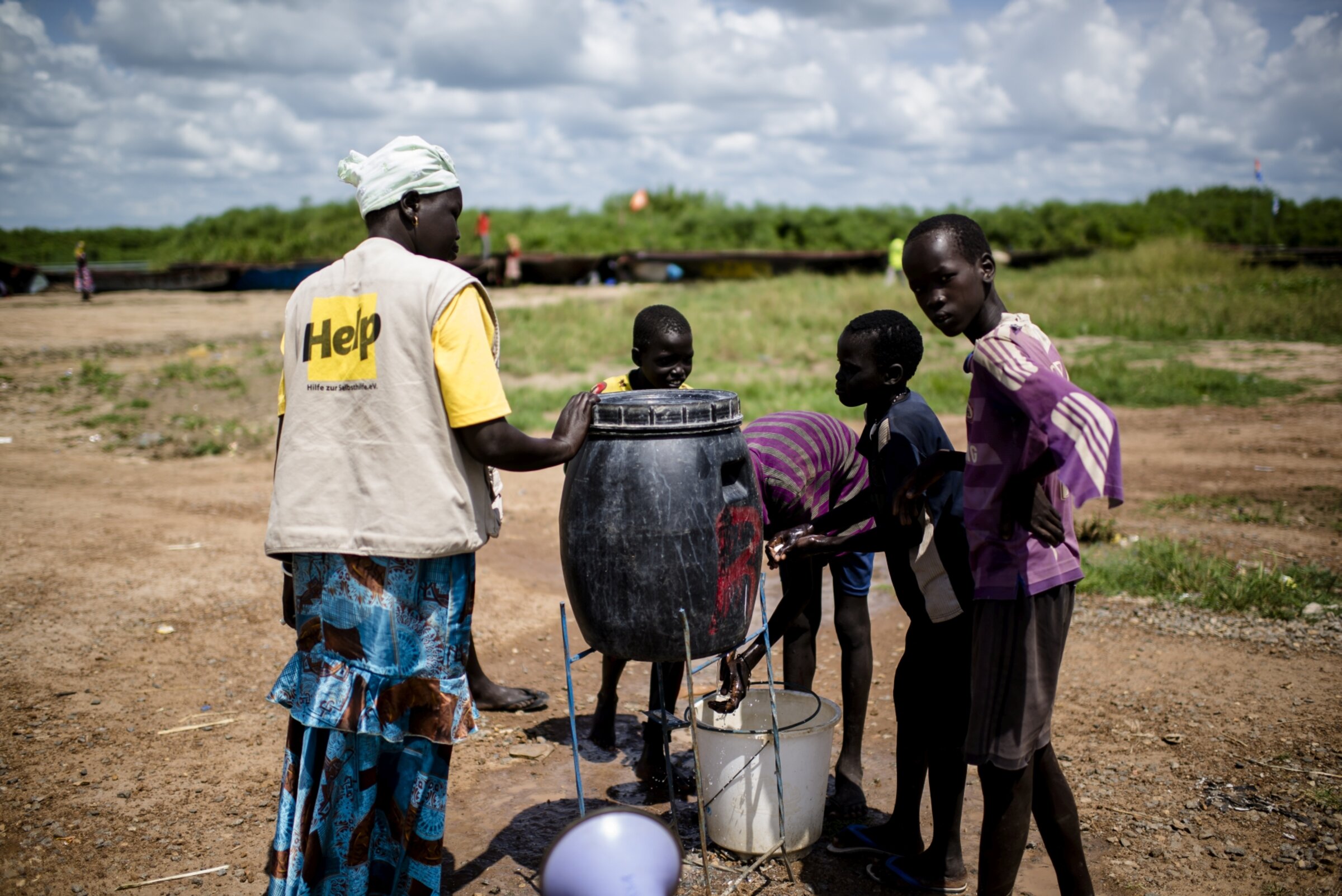 Hygiene ist wichtig im Kampf gegen die Cholera