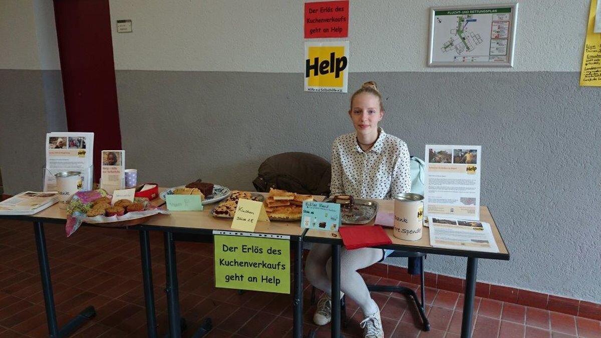 Spenden als Schule