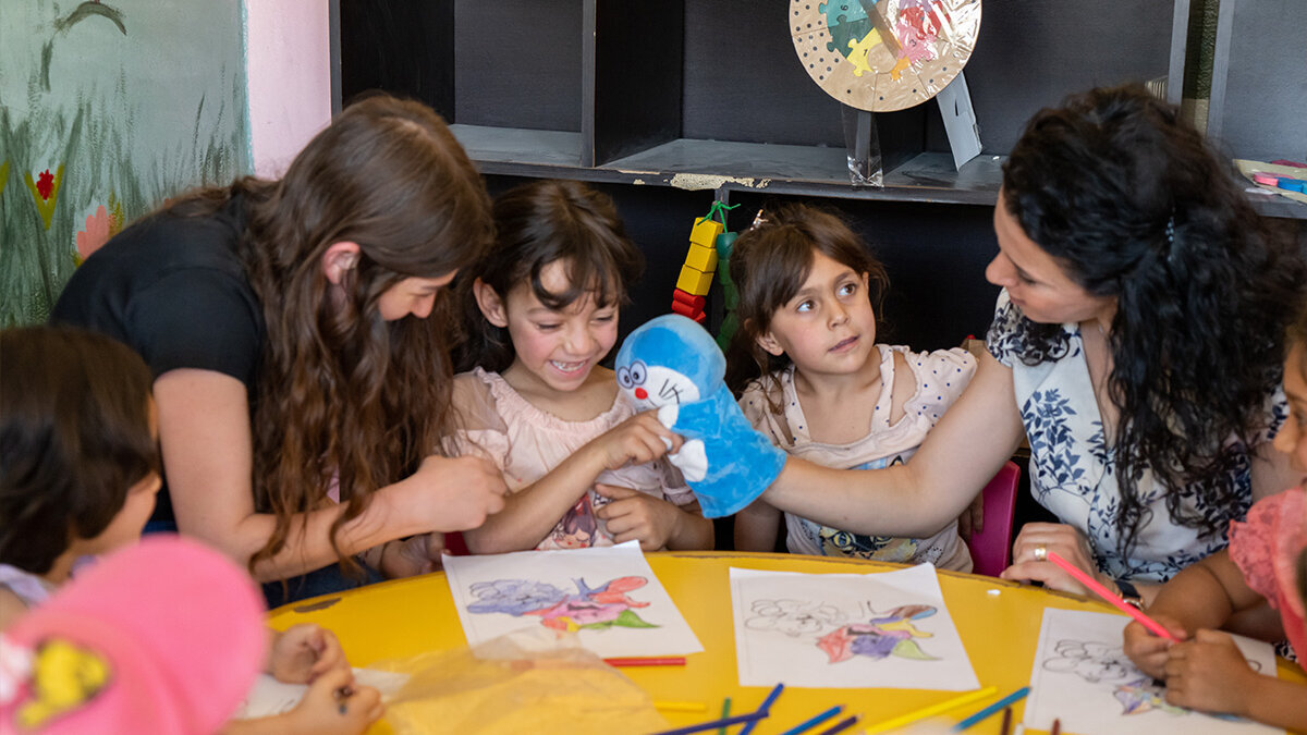 Psychosoziale Hilfe für Kinder in Syrien