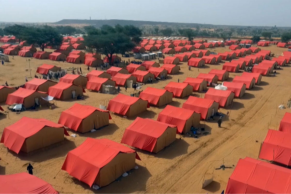 Spenden Niger: Notunterkünfte nach Flutkatastrophe