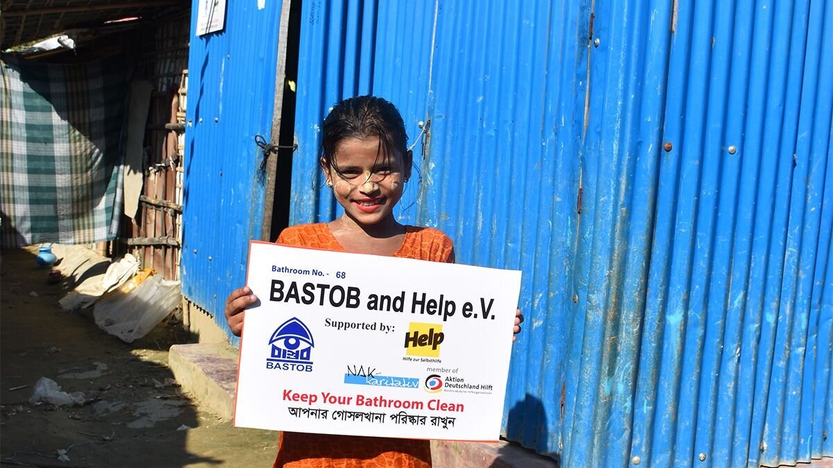 Spenden Bangladesch: Latrinen für Rohingya Flüchtlinge