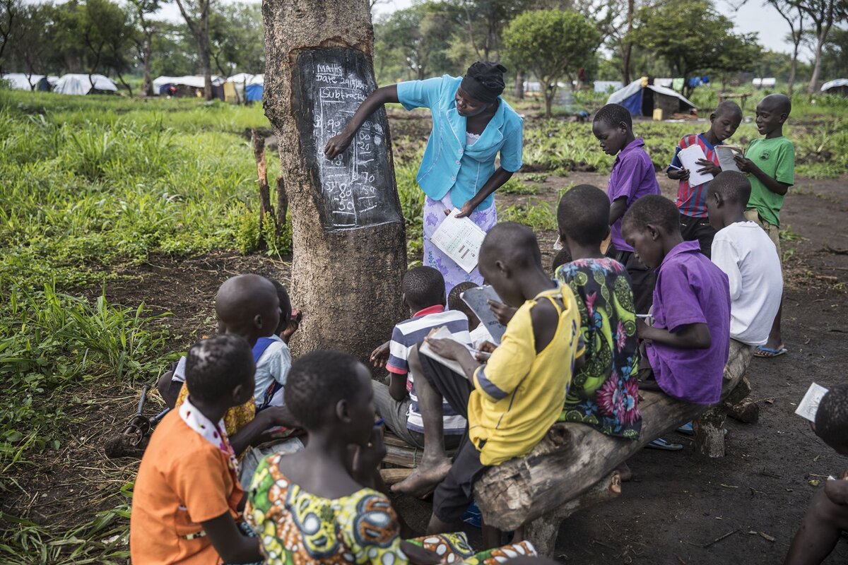 Schule in Uganda