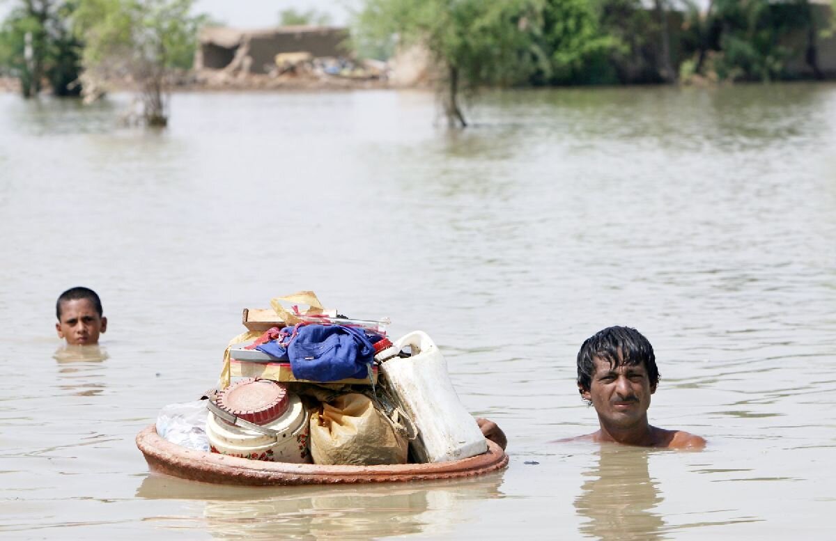 Nothilfe nach Flut in Pakistan