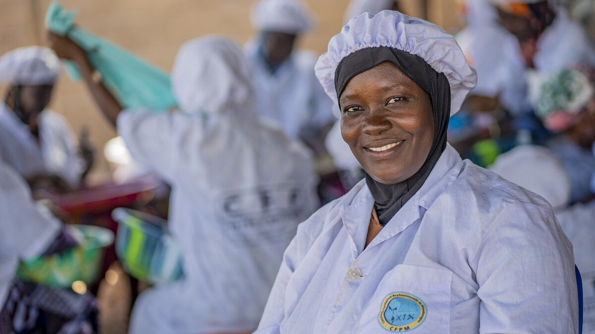 Wirtschaftsförderung gegen Armut Frauenkooperative in Burkina Faso