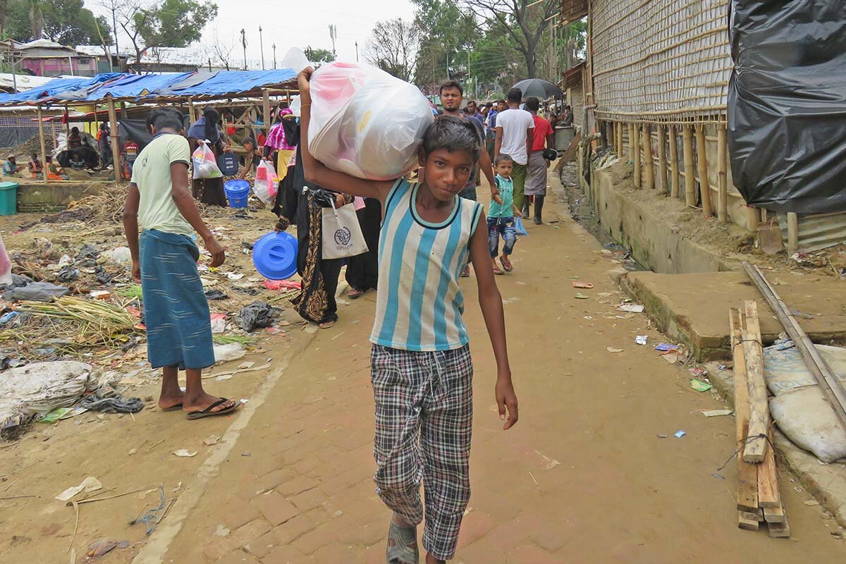 Spenden Rohingya: Nothilfe nach Feuer im Flüchtlingslager in Bangladesch