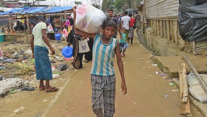 Spenden Rohingya: Nothilfe nach Feuer im Flüchtlingslager in Bangladesch