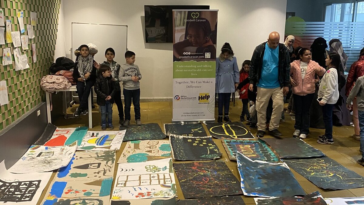 The results of the art therapy are presented