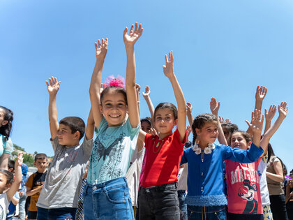 Kinder in Syrien erhielten nach dem Erdbeben psychosoziale Hilfe von Help
