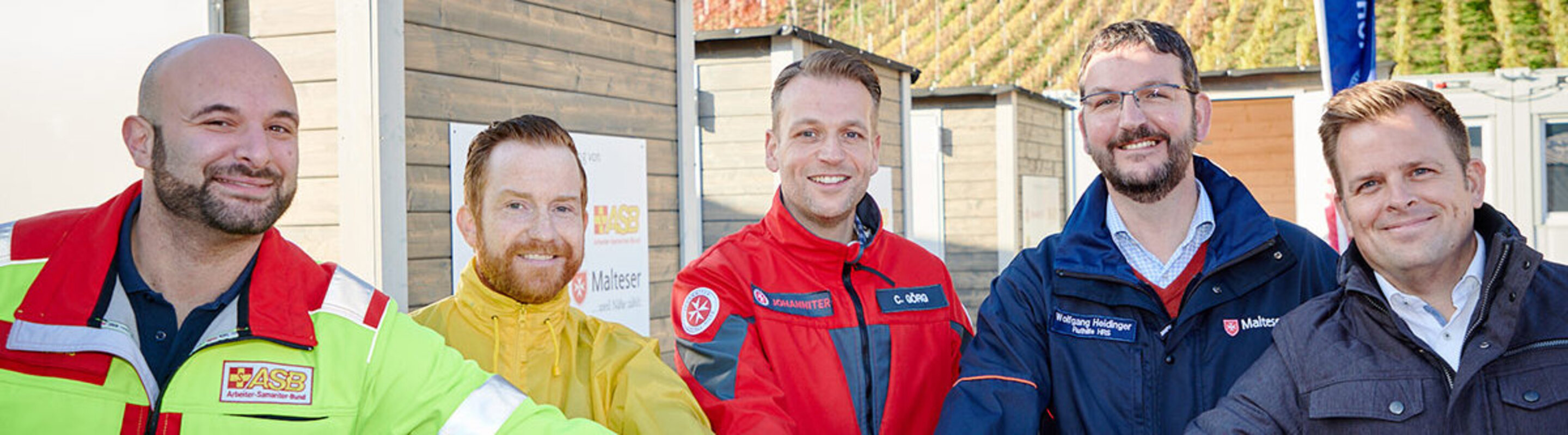 Vertreter von Hilfsorganisationen