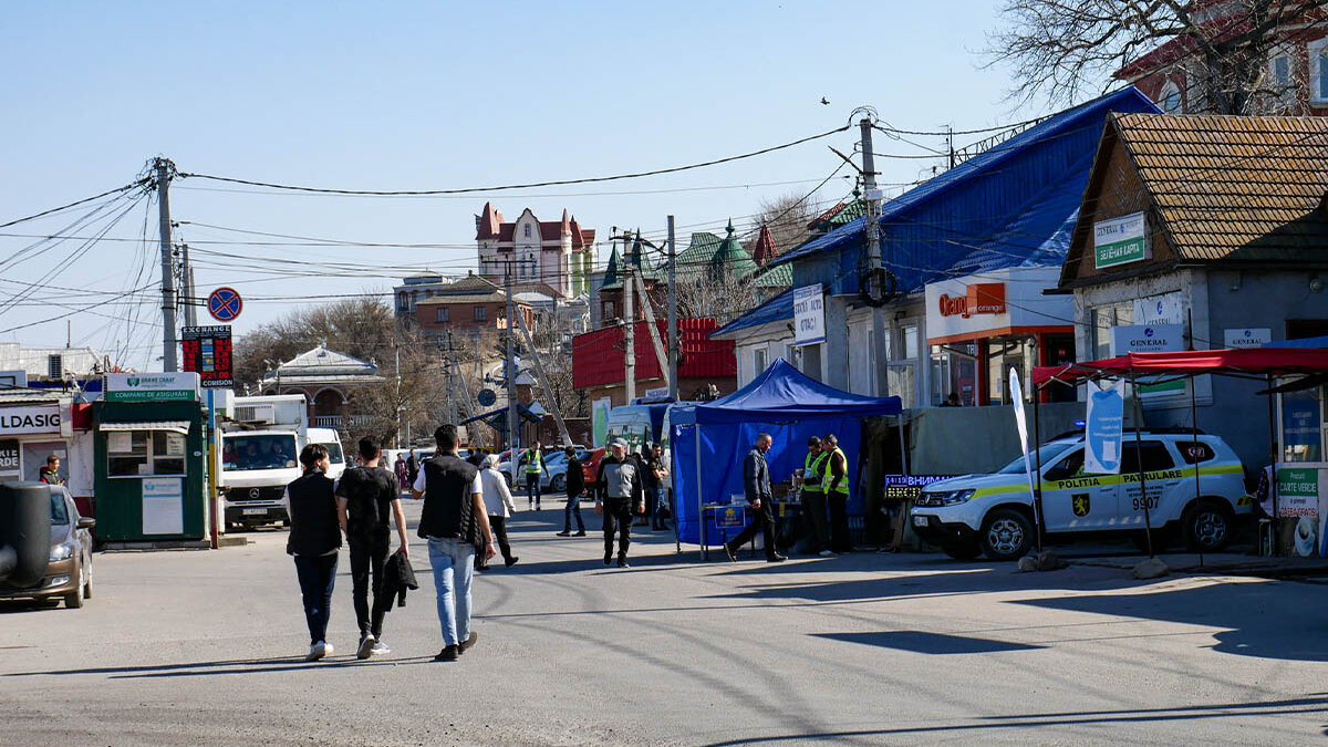  Grenzübergang in Otaci