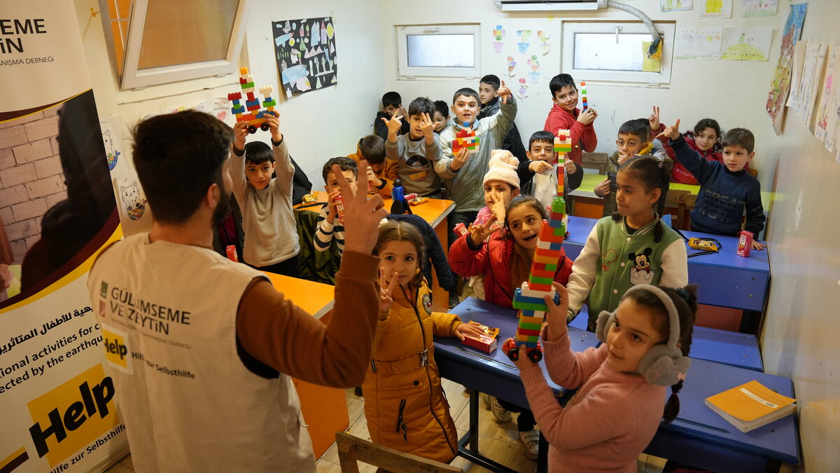 Psychologische Unterstützung für Kinder in der Türkei