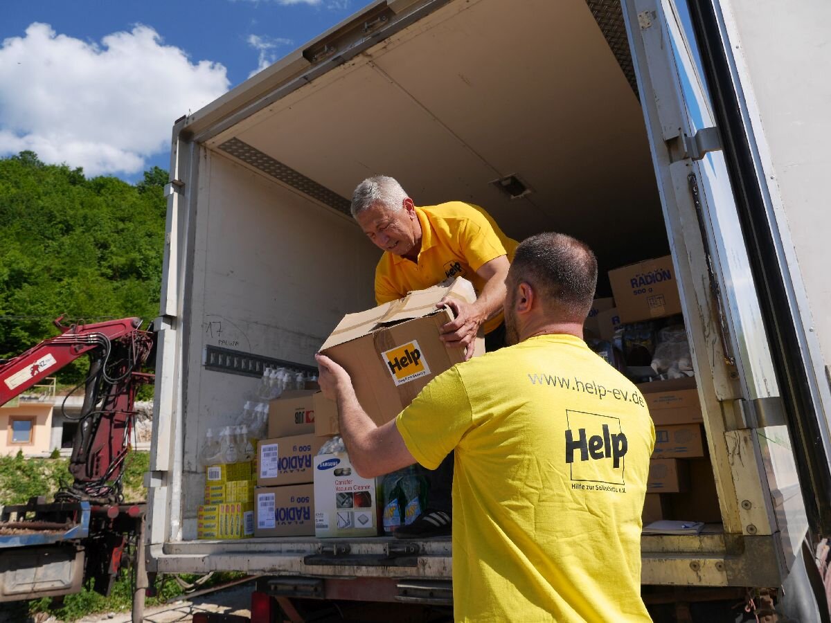 Hilfe nach Flut in Bosnien und Herzegowina