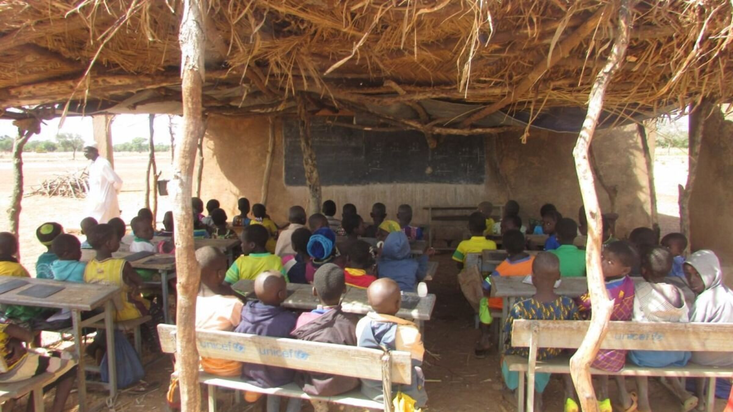 Spenden Burkina Faso: Strohhüttenschule in Sorogo