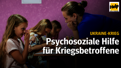 Psychosoziale Hilfe für Kinder in der Ukraine