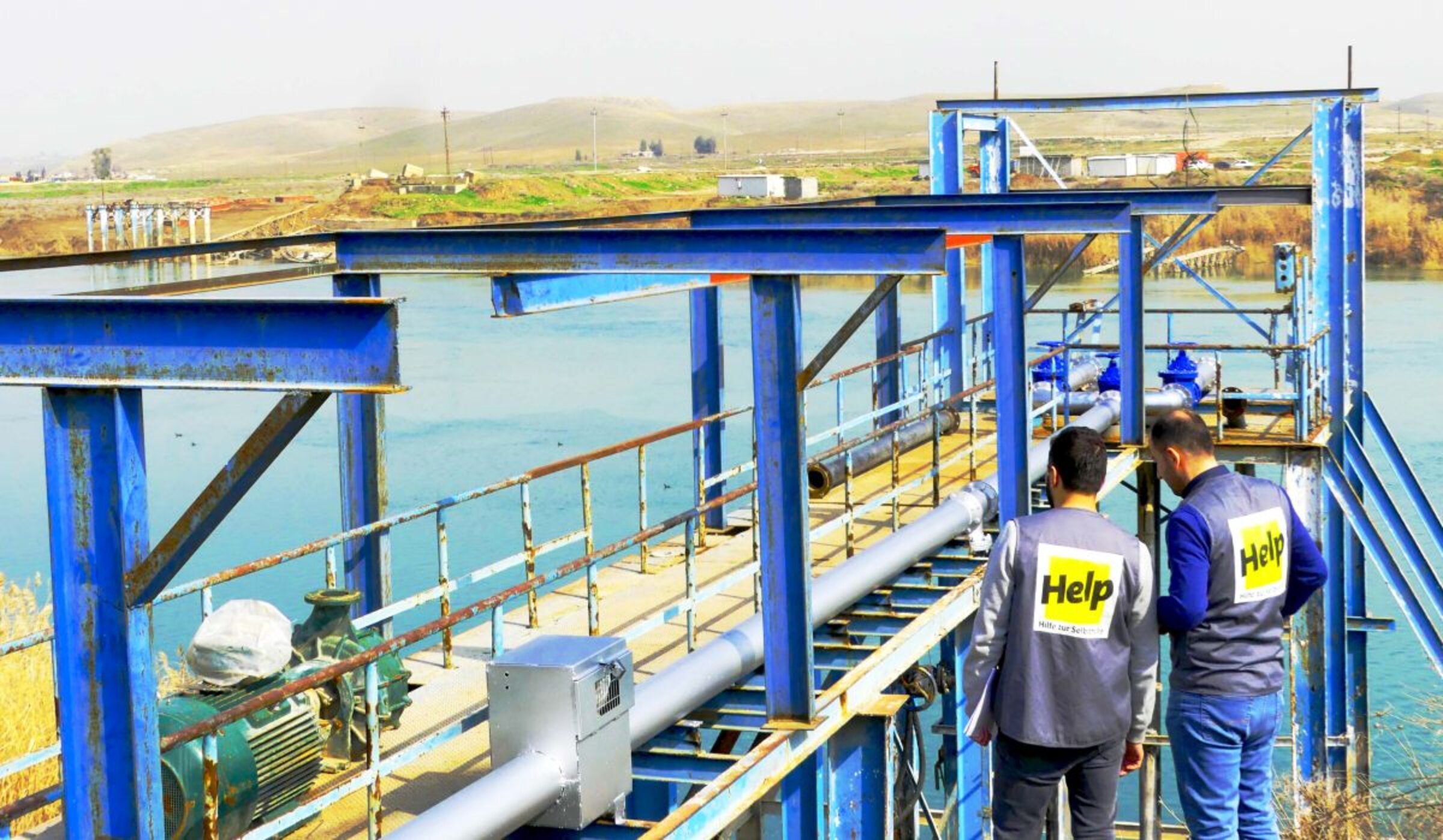 Wasserwerk im Irak