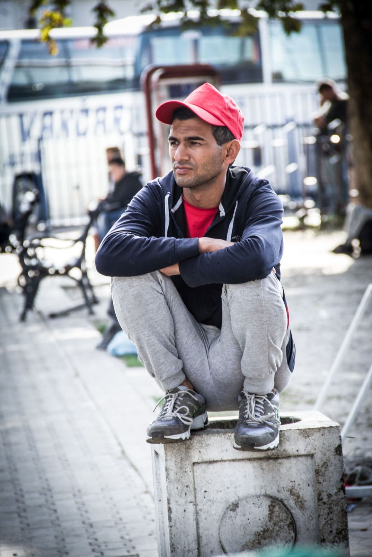Flüchtlinge in Serbien