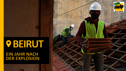 Ein Jahr nach der Explosion in Beirut