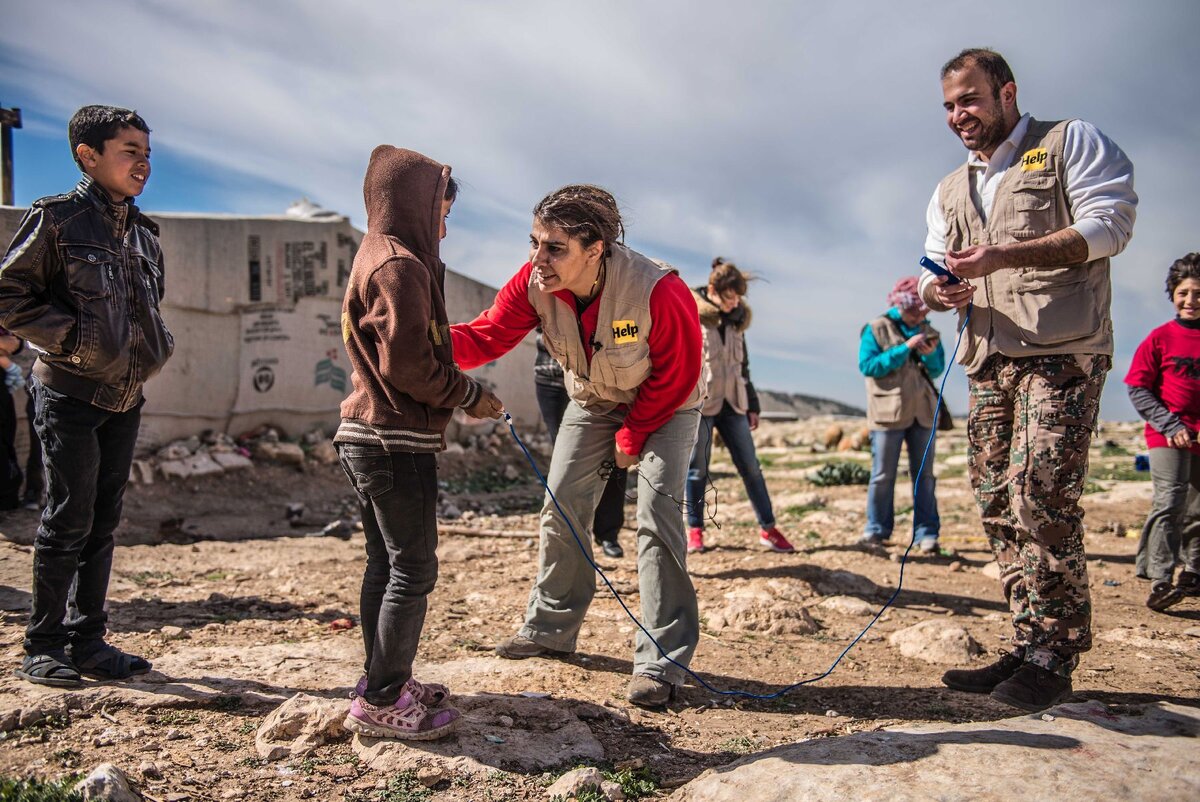 Spenden für Kinder von Flüchtlingen in Jordanien
