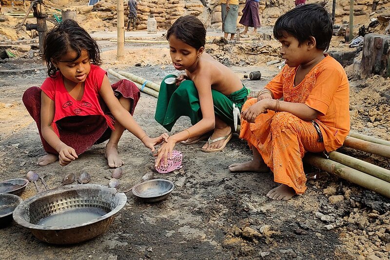 Spenden Rohingya: Nothilfe nach Feuer im Flüchtlingslager in Bangladesch