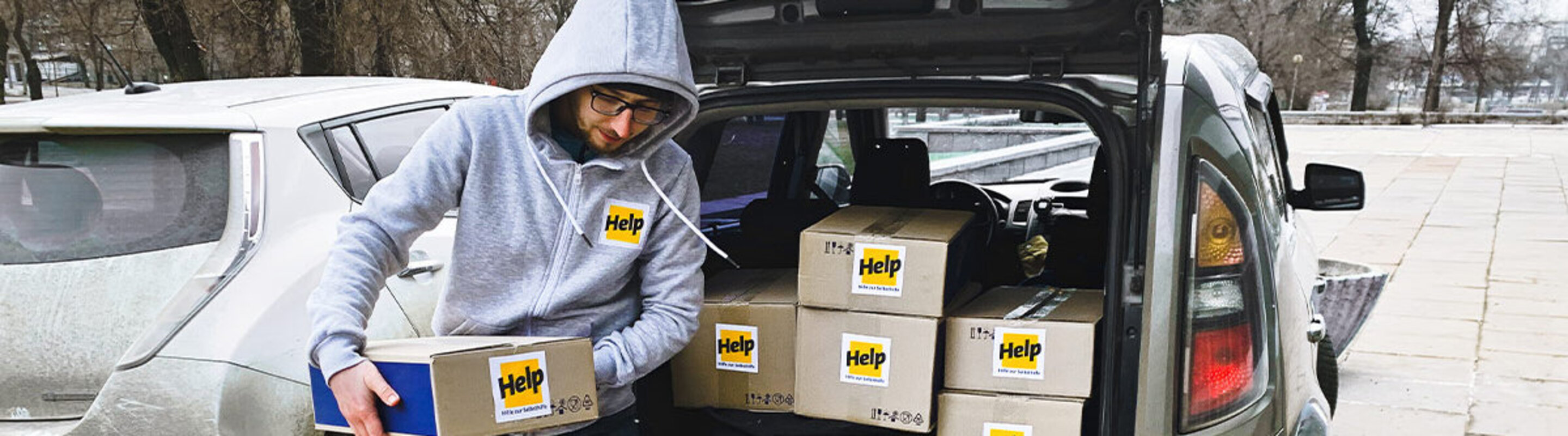 Hilfsgüter in der Ukraine